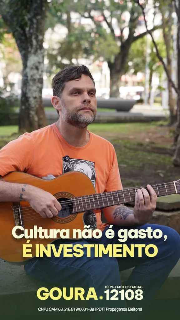 Cultura não é gasto, é investimento.